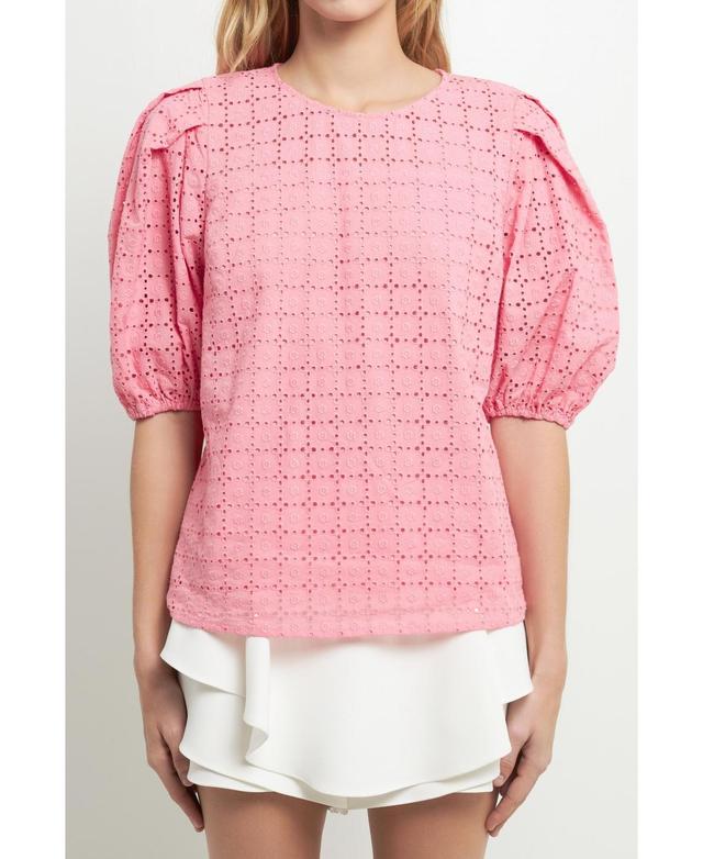 English Factory Eyelet Blouse Product Image