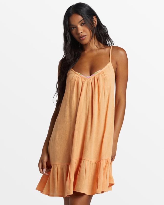 Beach Vibes Beach Cover-Up - Tangy Peach Female Product Image