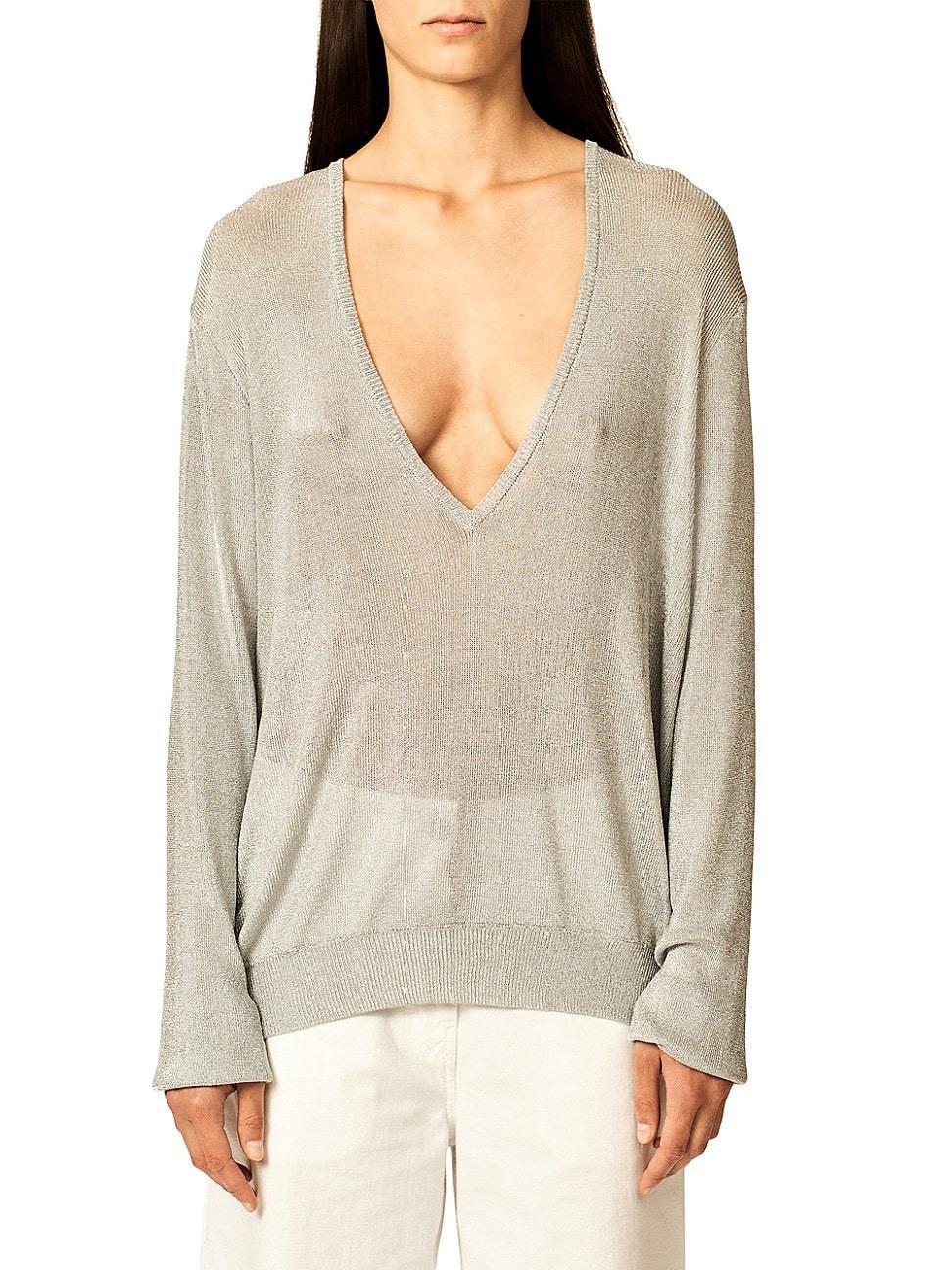 Womens The Croft Shimmer Sweater Product Image