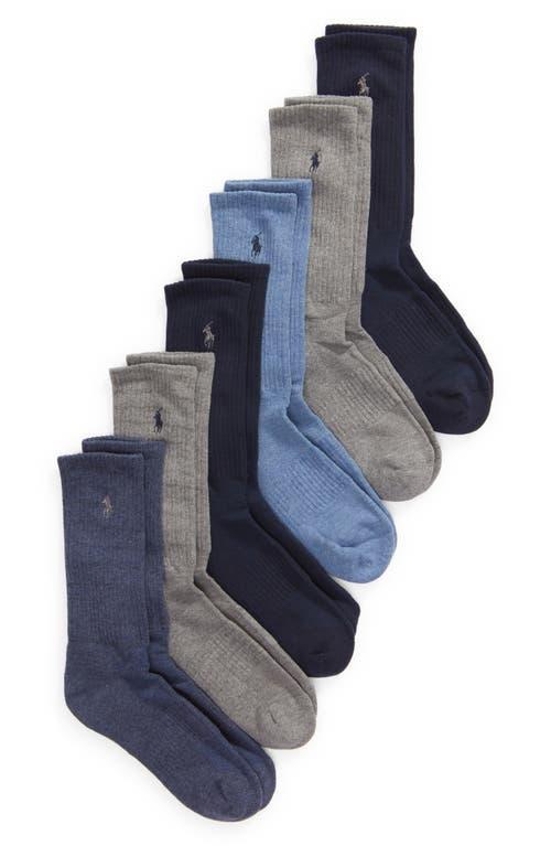 Polo Ralph Lauren Assorted 6-Pack Crew Socks Product Image