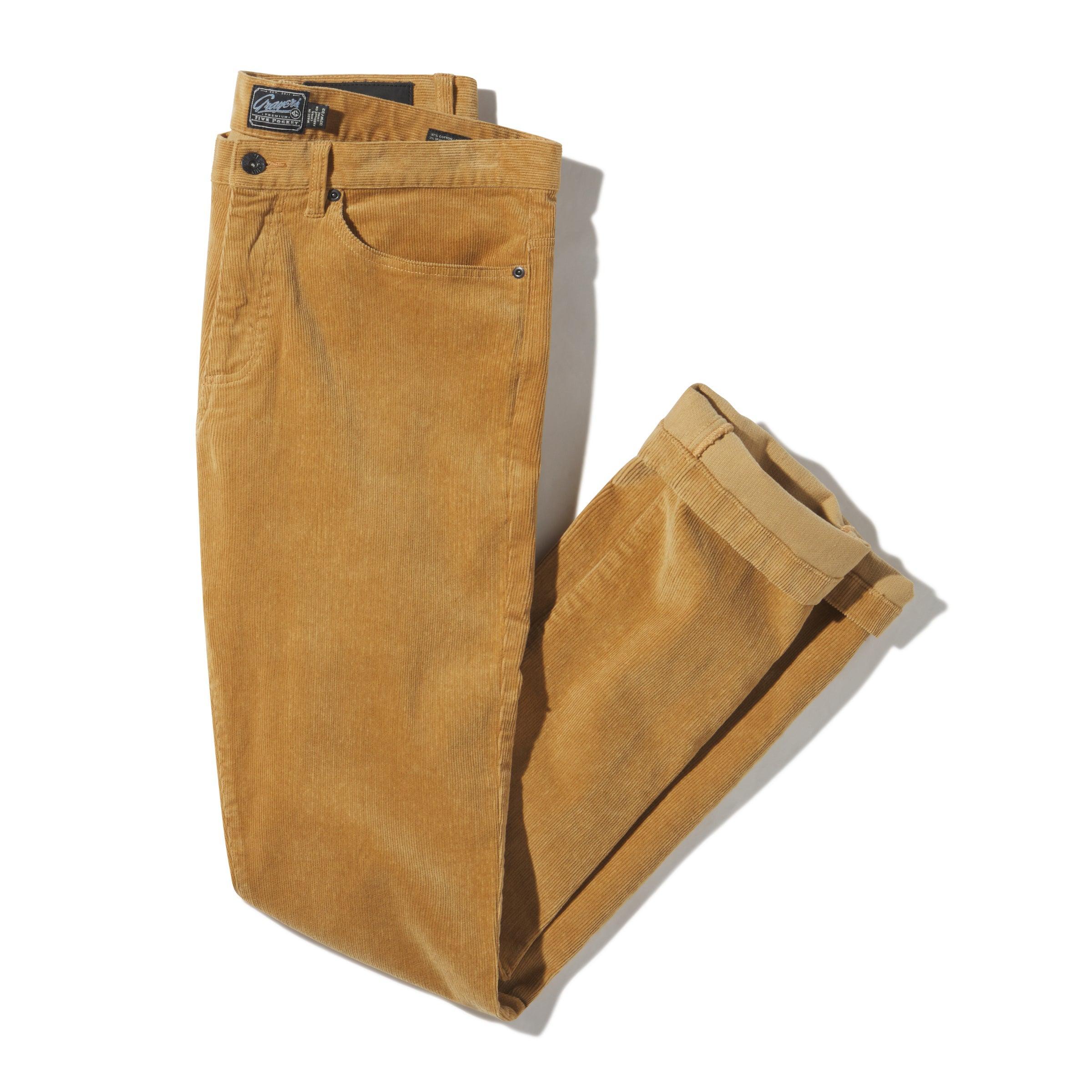 Burlington 5 Pocket Stretch Corduroy - Saddle product image