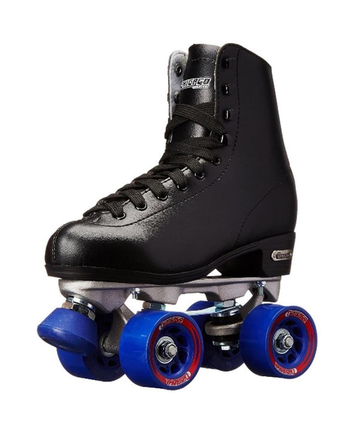 Chicago Skates Mens Leather Rink Skate- Size 12 - Black - Black Product Image