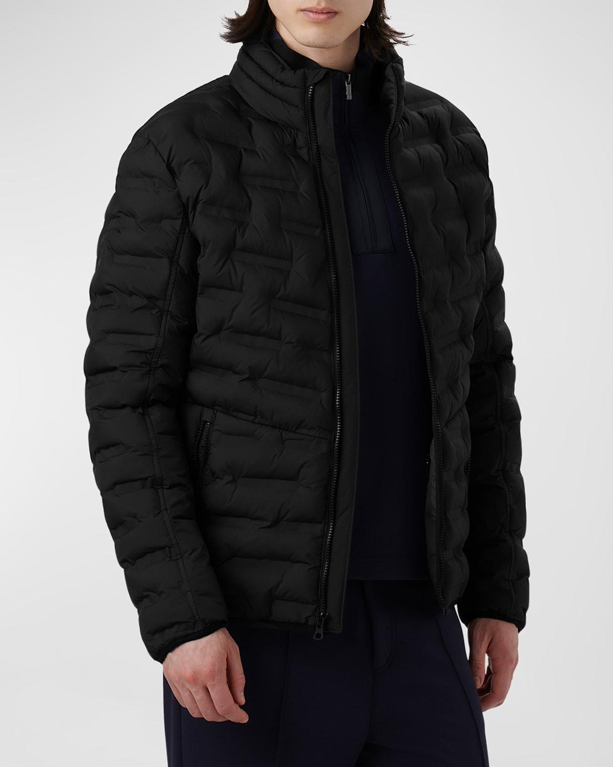 Bugatchi Quilted Bomber Jacket Product Image