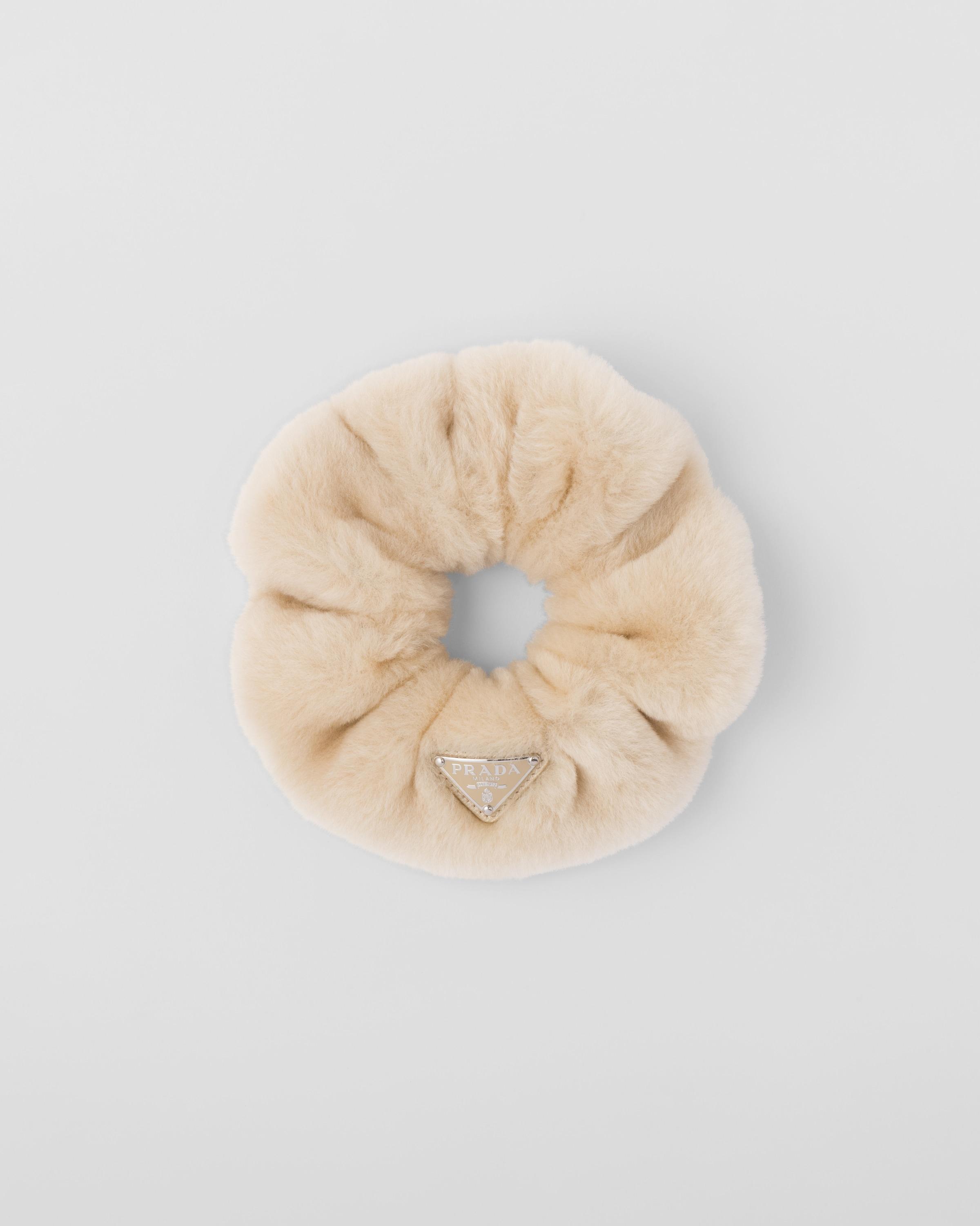 Shearling scrunchie Product Image