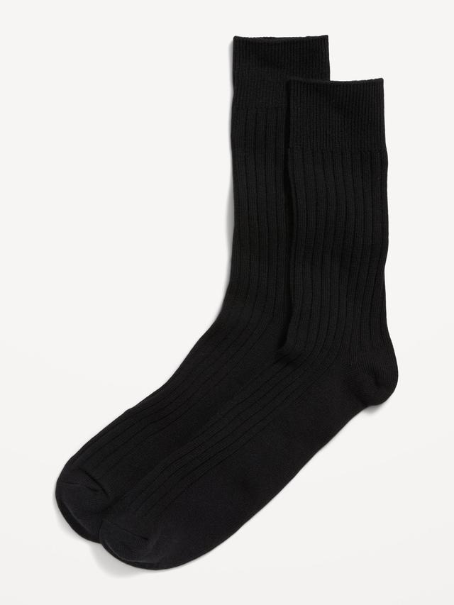 Rib-Knit Crew Socks Product Image