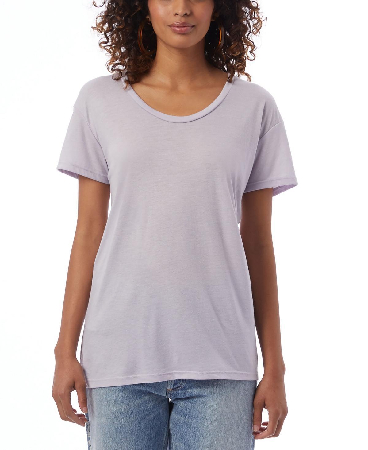 Alternative Apparel Kimber Slinky Jersey Womens T-shirt Product Image