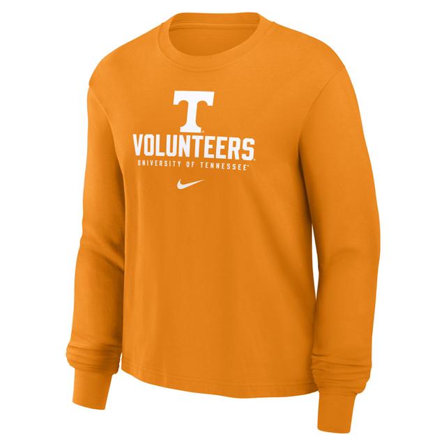 Tennessee Volunteers Primetime University Boxy Nike Womens College Long-Sleeve T-Shirt Product Image