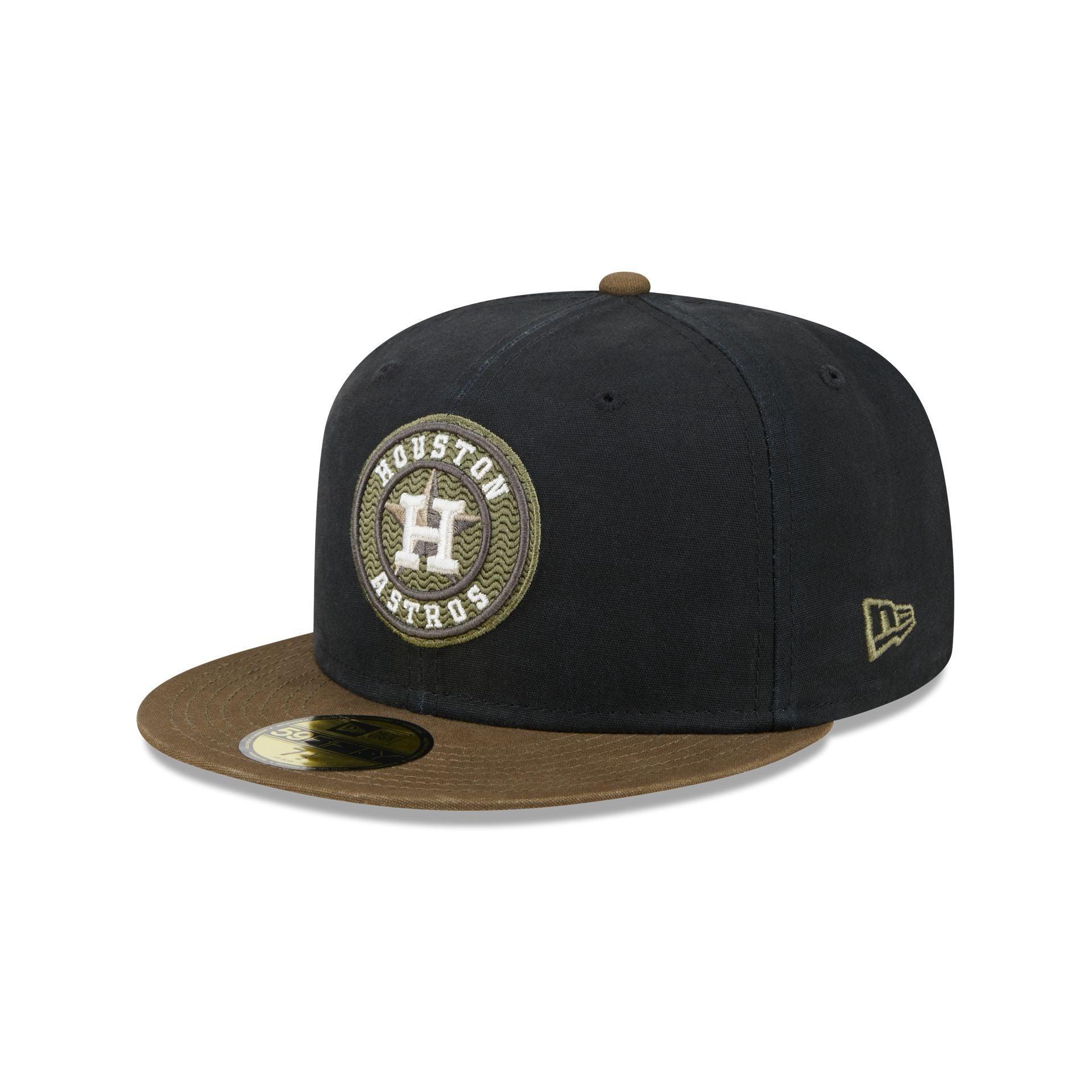 Houston Astros Quilted Logo 59FIFTY Fitted Hat Male Product Image