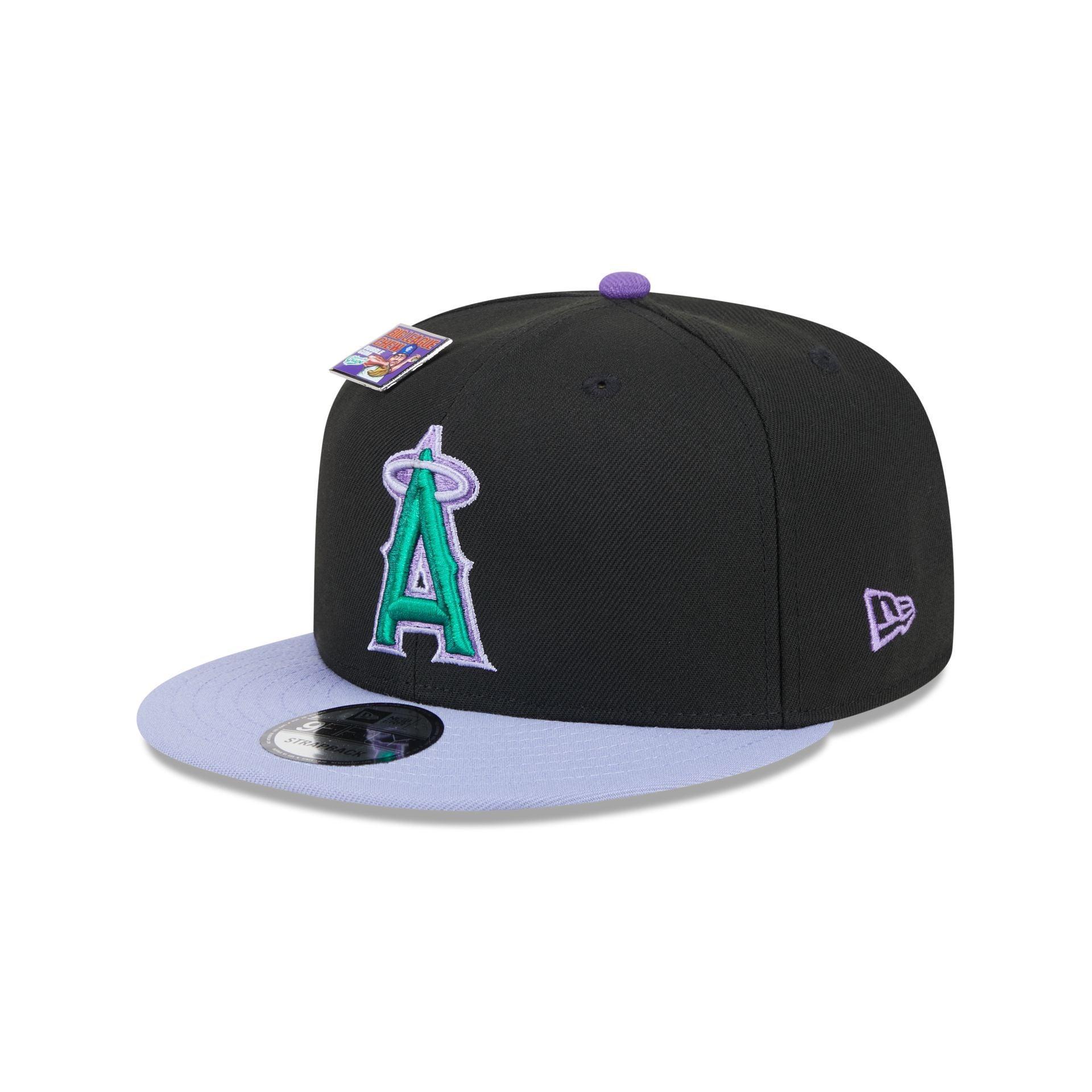 Big League Chew X Los Angeles Angels Grape 9FIFTY Snapback Hat Male Product Image