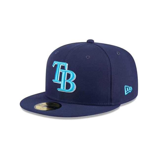 Tampa Bay Rays Father's Day 2024 59FIFTY Fitted Hat Male Product Image