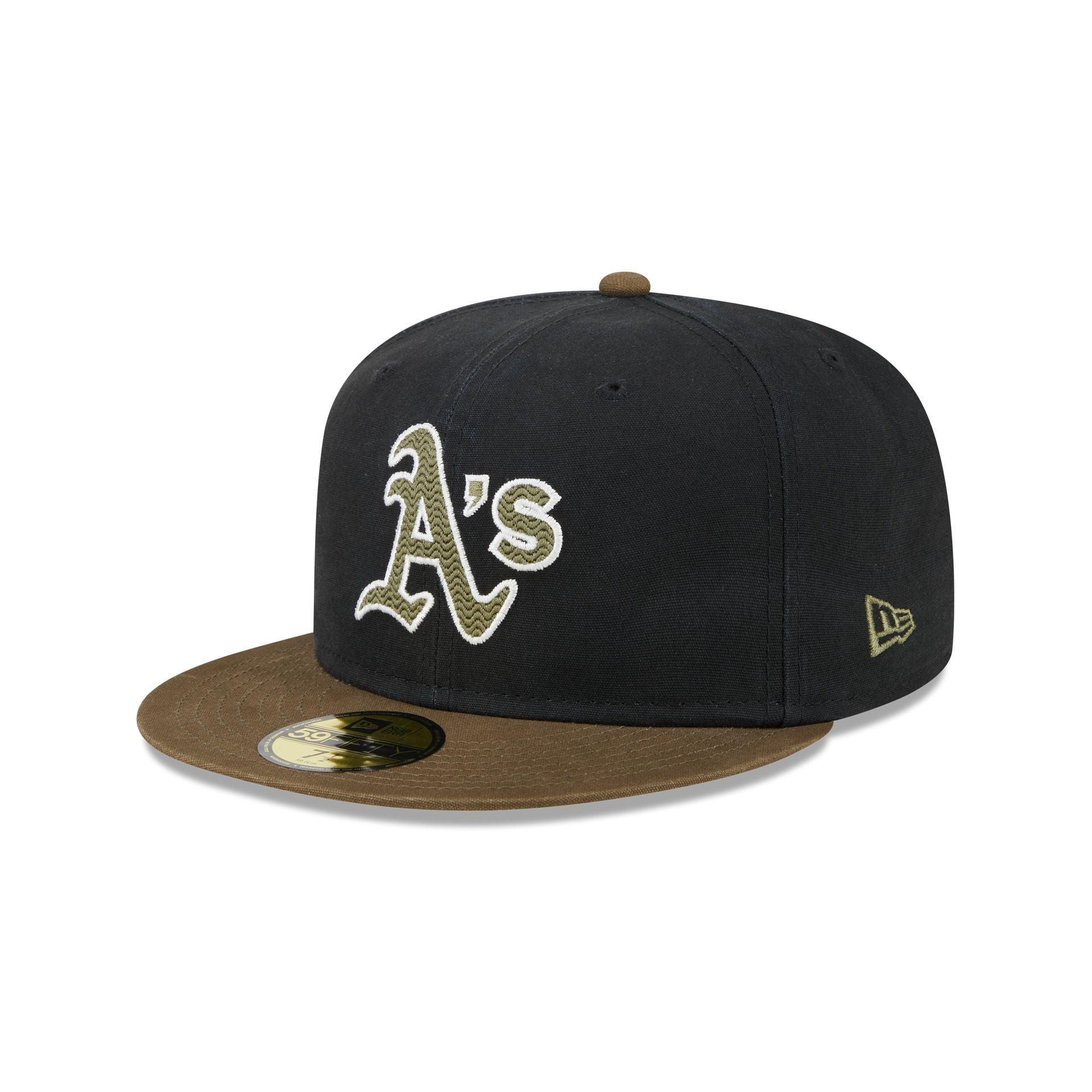 Oakland Athletics Quilted Logo 59FIFTY Fitted Hat Male Product Image