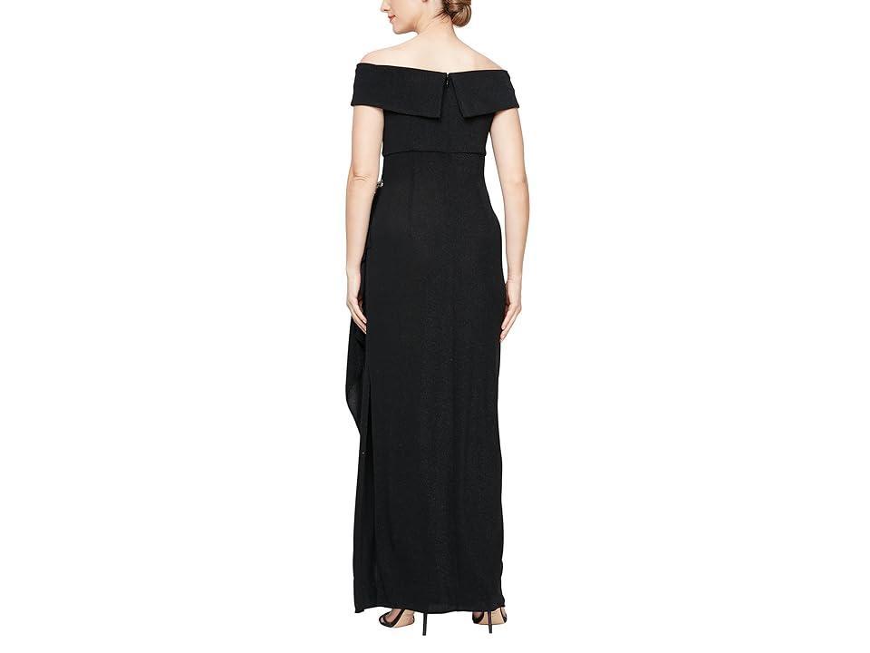 Alex Evenings Embellished Off the Shoulder Gown Product Image