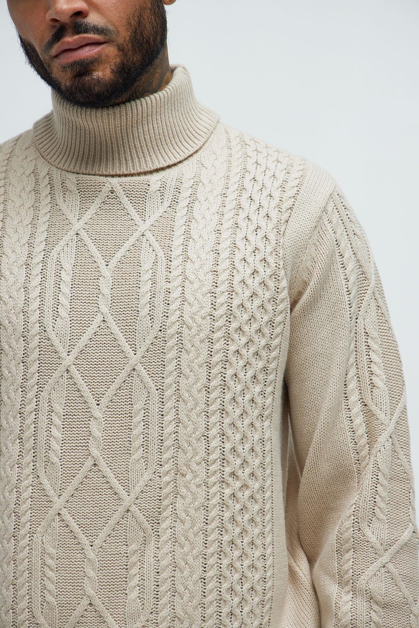 Not Your Regular Turtle Neck sweater - Tan Product Image