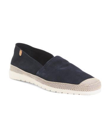 Suede Slip On Espadrille Loafers for Men Product Image