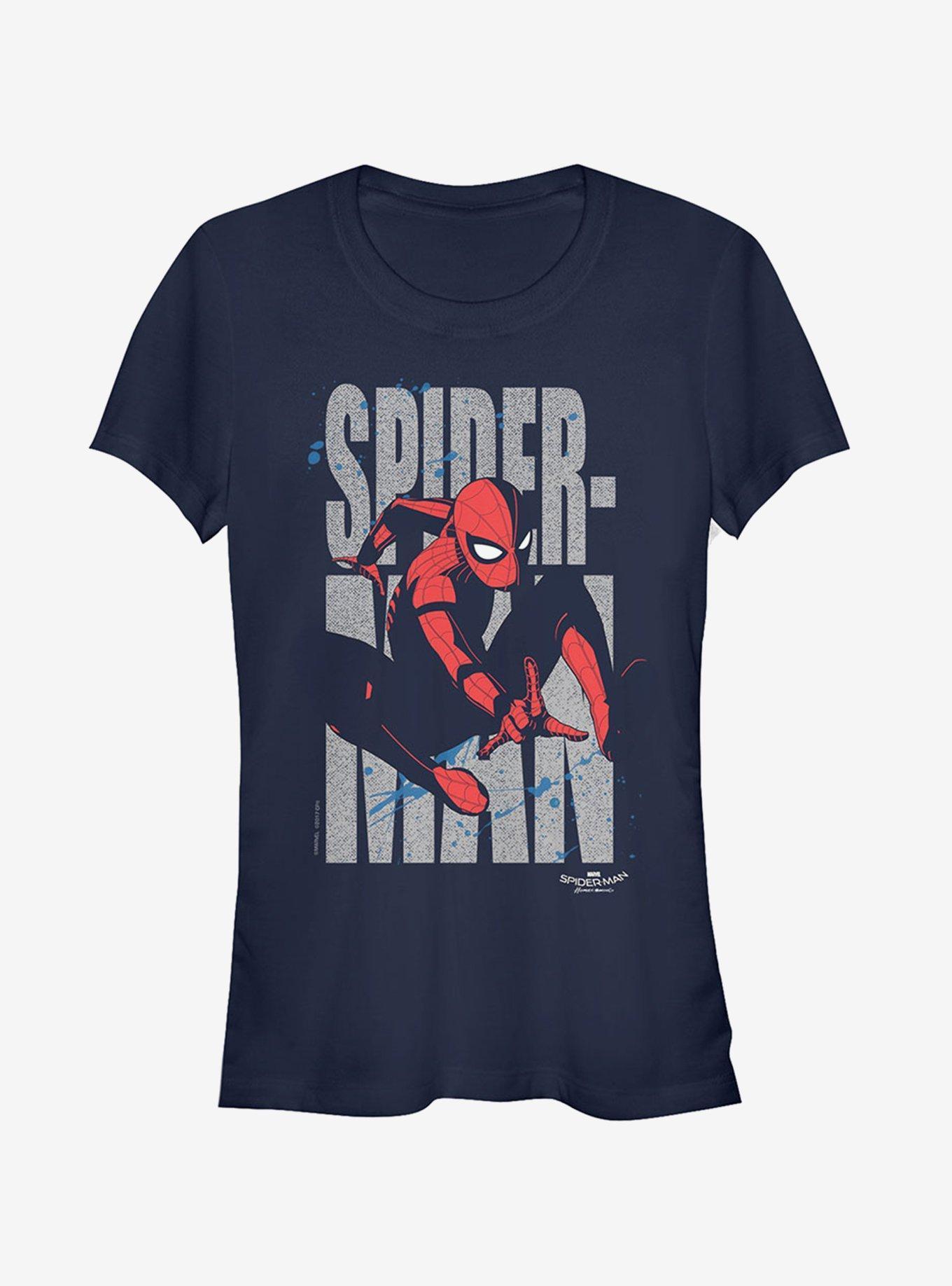 Marvel Spider-Man Homecoming Name Girls T-Shirt Product Image