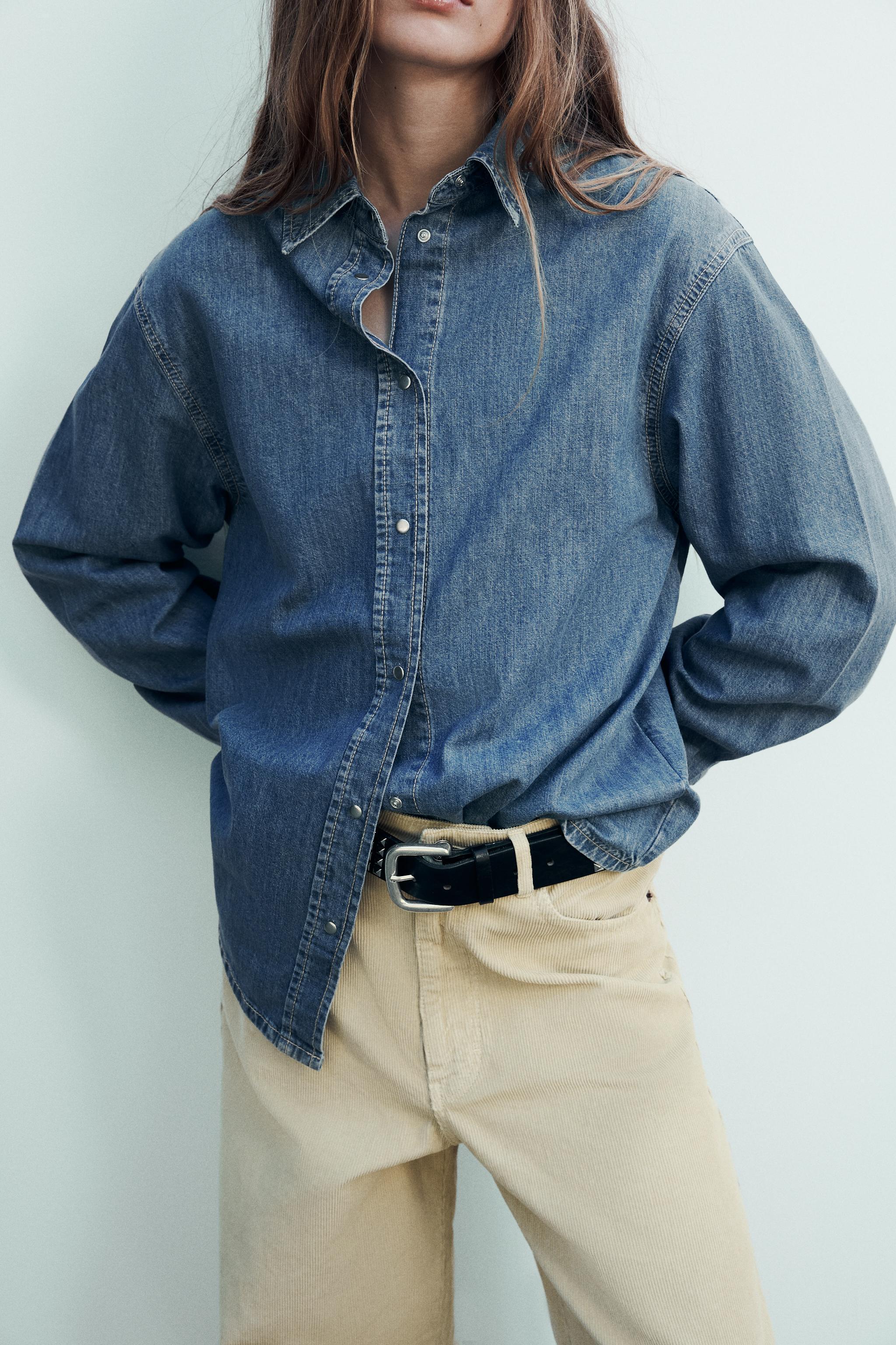 DENIM SHIRT TRF Product Image