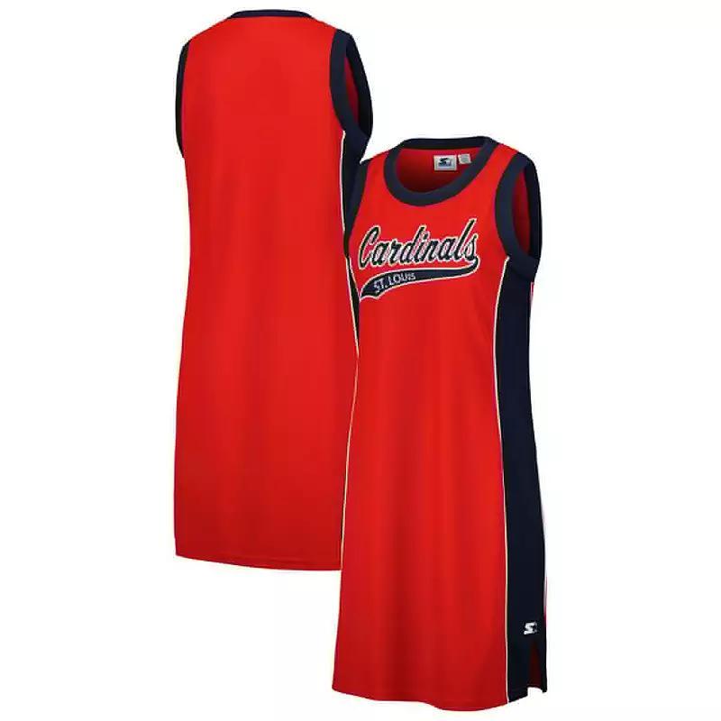 Womens Starter St. Louis Cardinals Slam Dunk Tank Top Sneaker Dress Product Image