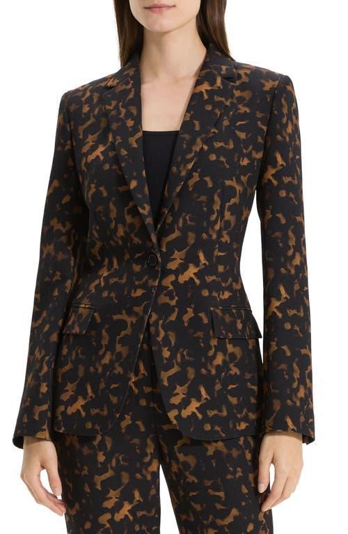 Theory Tortoiseshell Staple Blazer Product Image