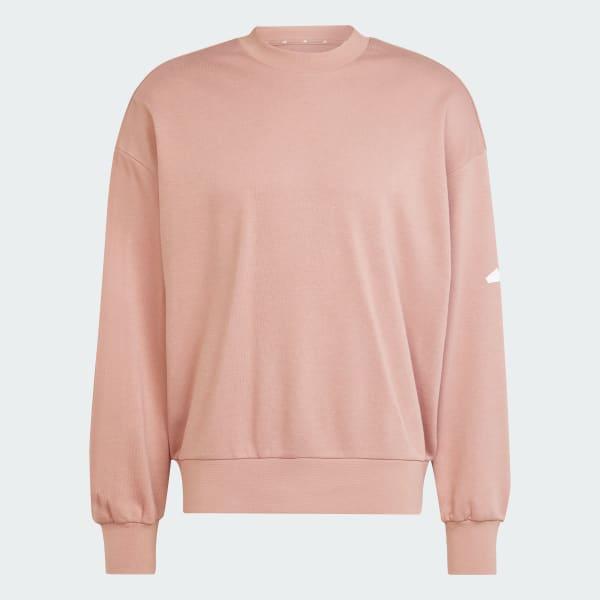 adidas Essentials Loose Fit 3 Bar Logo Sweatshirt Warm Clay XS Mens Product Image