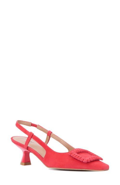 Aquatalia Arabella Suede Slingback Women's Shoes Product Image