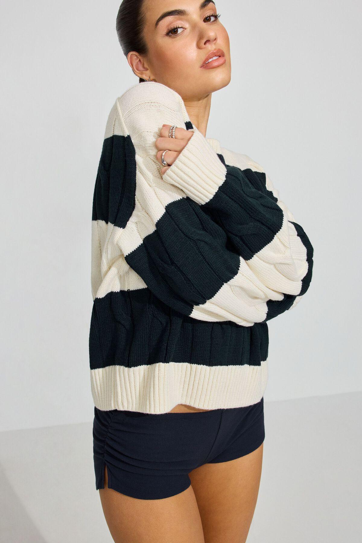 Oversized Cable Sweater Product Image