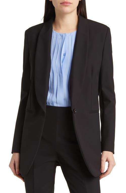 Womens Regular-Fit Jacket in Performance-Stretch Fabric Product Image