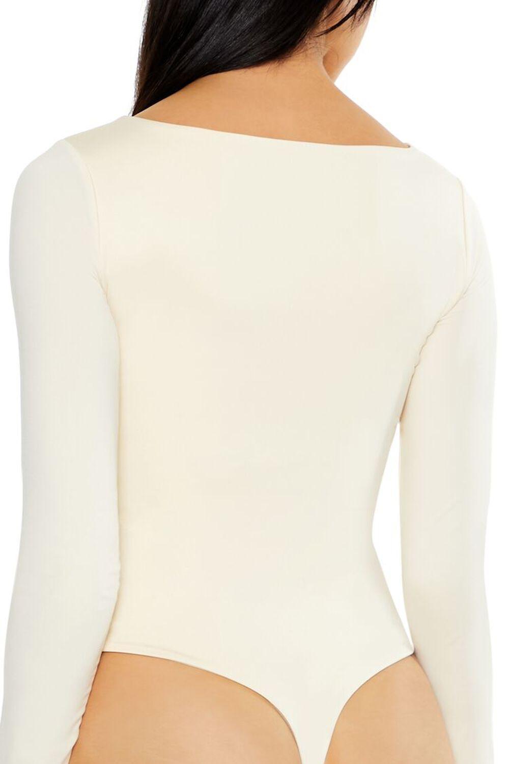 Contour Sculpt Rhinestone Bodysuit | Forever 21 Product Image