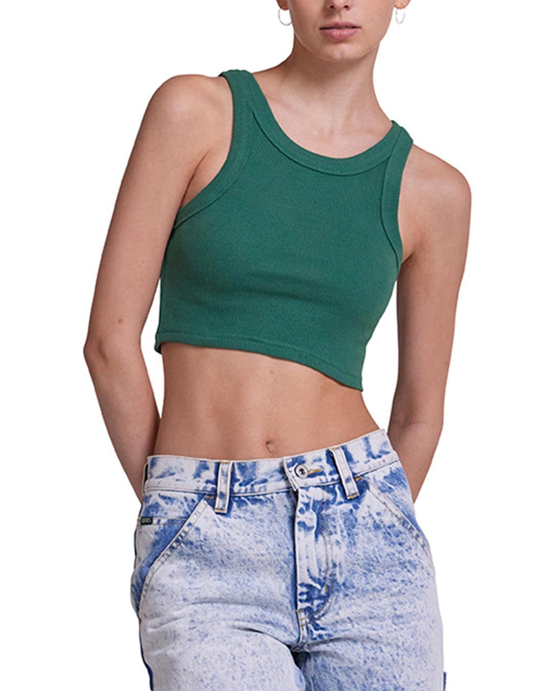 Alyssa Tank - Work Green Product Image