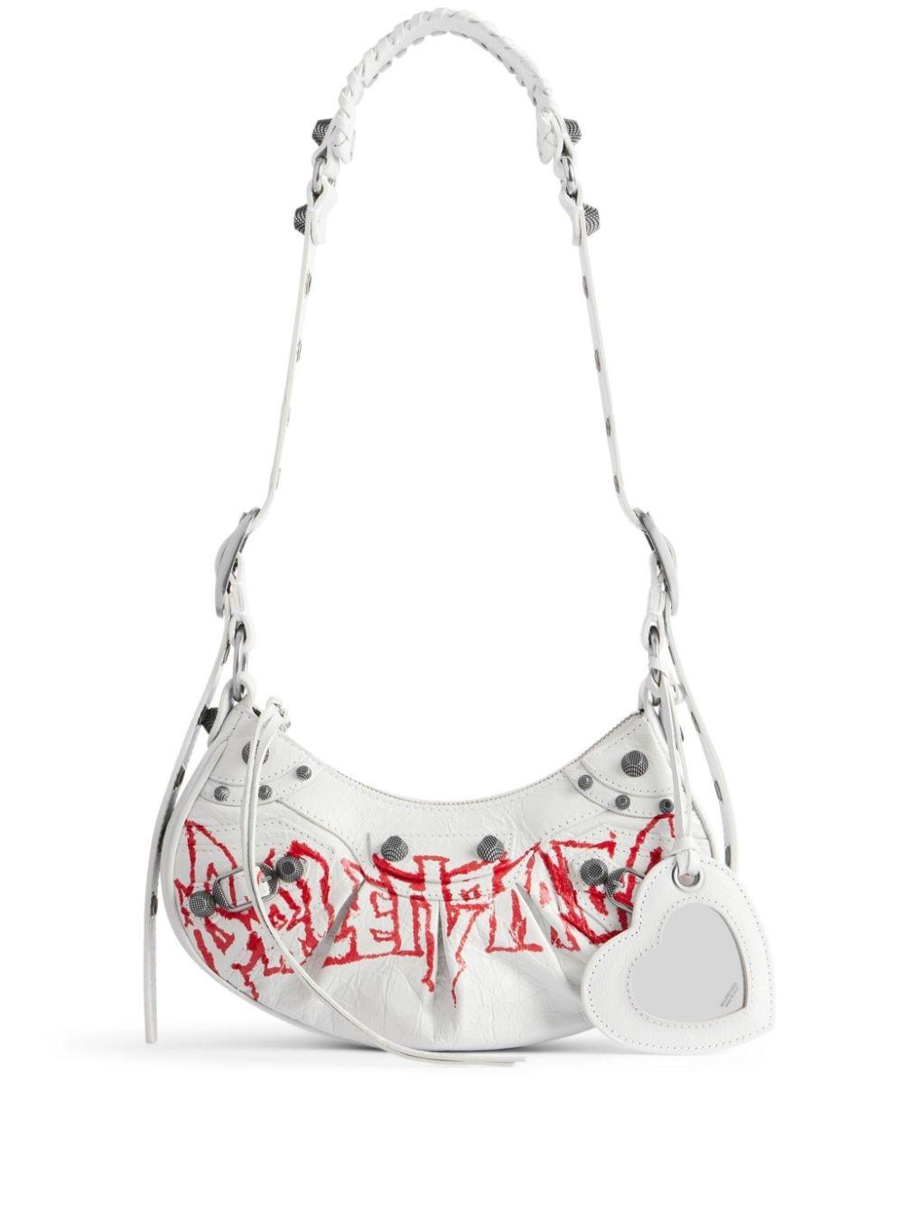 Xs Le Cagole Shoulder Bag In White Product Image