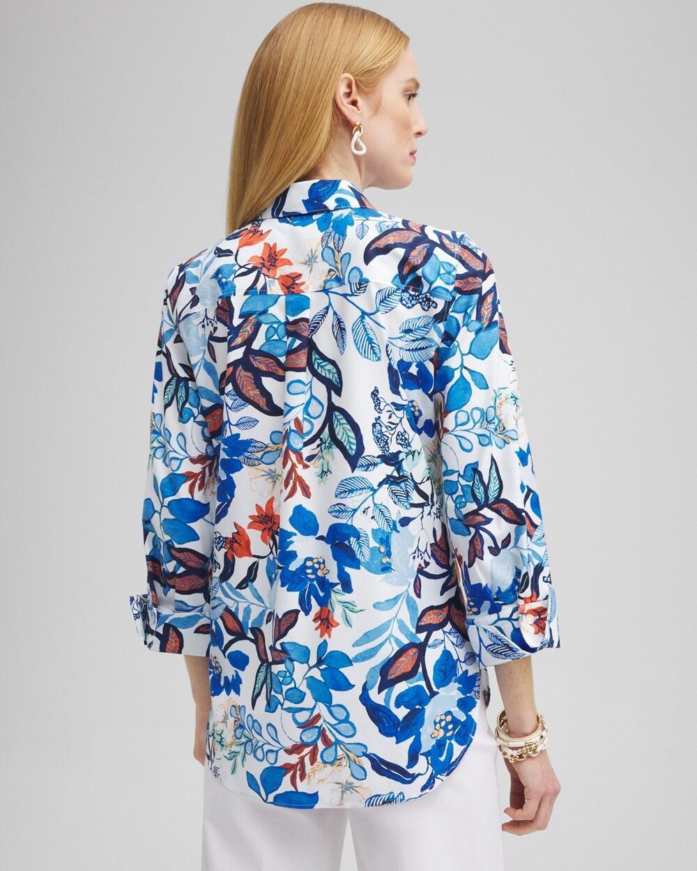 No Iron™ Stretch Cool Floral Shirt Product Image