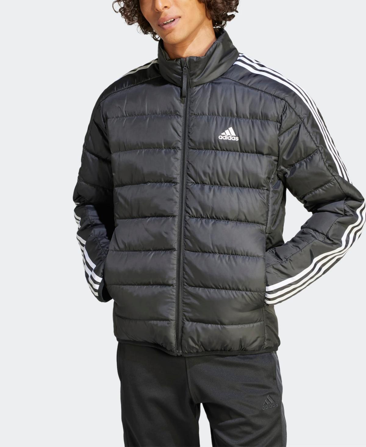 adidas Mens Essentials 3-Stripes Light Down Sportswear Jacket Product Image