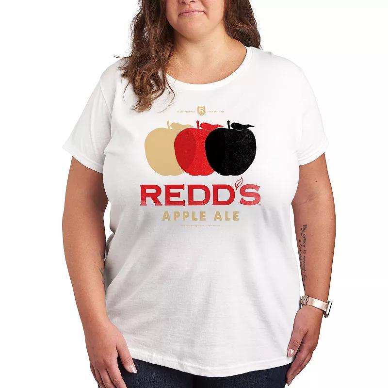 Plus Redds Apple Ale Row Graphic Tee, Womens Product Image