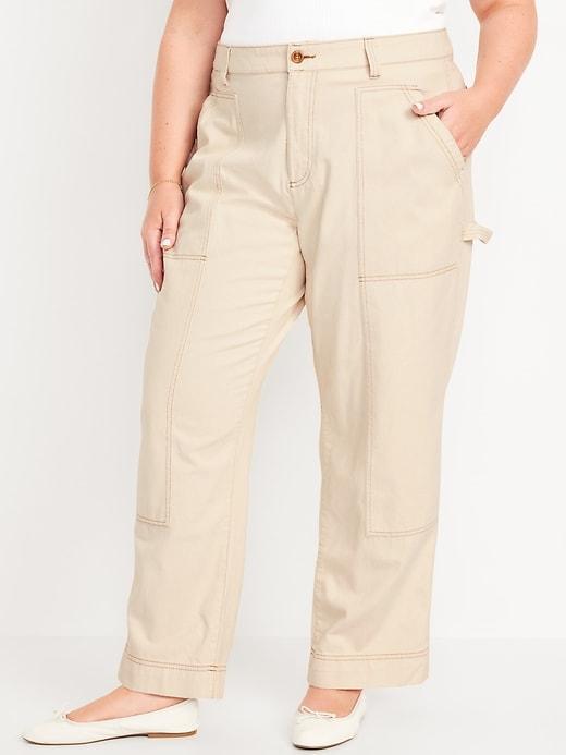 High-Waisted Utility Pants Product Image