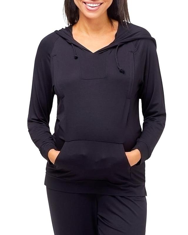 Womens Simone Jersey Lounge Hoodie Product Image