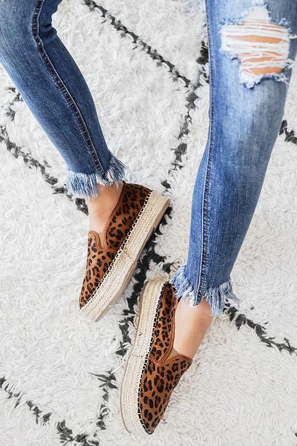 The Presley Espadrille in Leopard Product Image