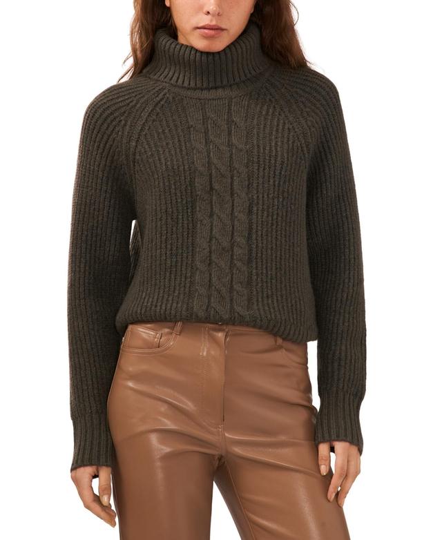 1.STATE Back Cutout Turtleneck Sweater Product Image