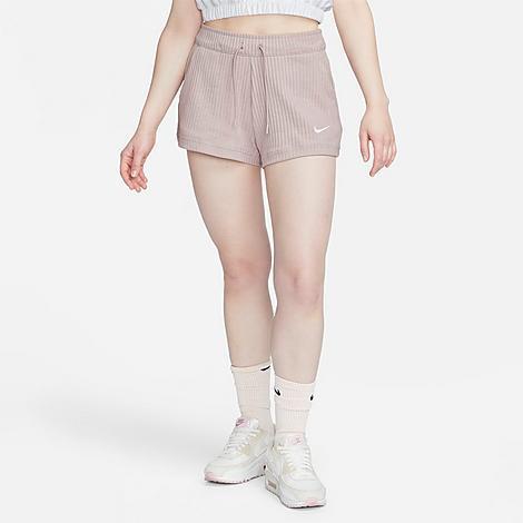 Womens Nike Sportswear Ribbed Jersey Shorts Product Image