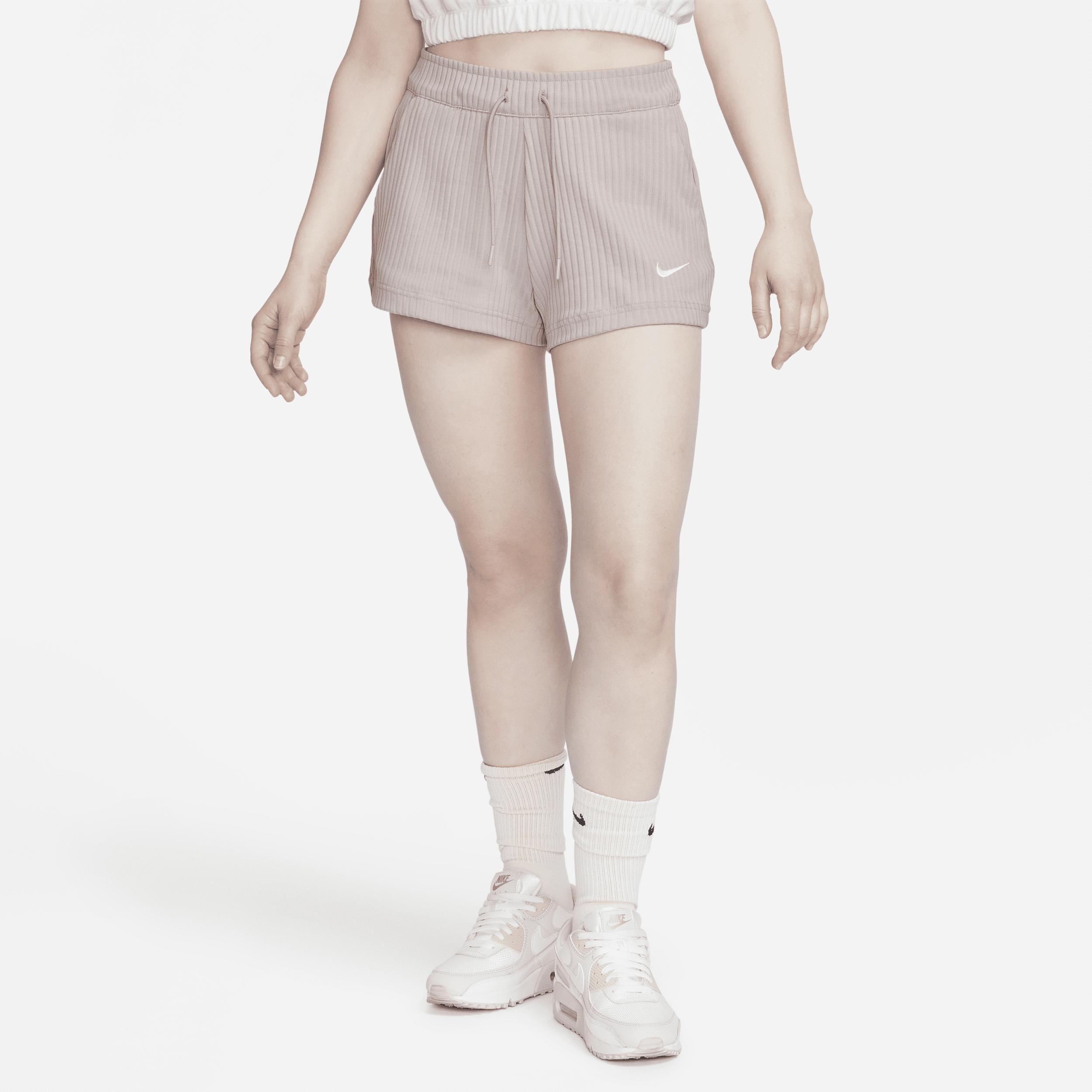 Womens Nike Sportswear Ribbed Jersey Shorts product image