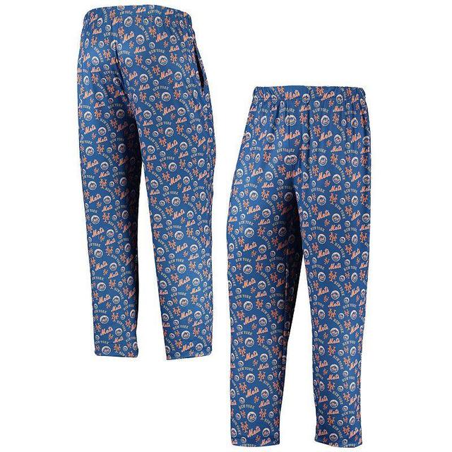 Mens FOCO Royal New York Mets Cooperstown Collection Repeat Pajama Pants Product Image