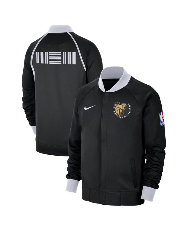 Mens Nike Black Memphis Grizzlies 2023/24 City Edition Authentic Showtime Performance Raglan Full-Zip Jacket Product Image