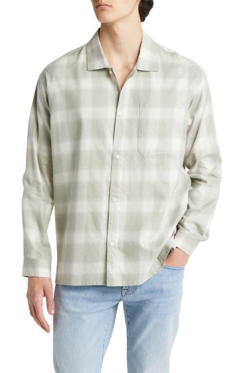 FRAME Plaid Lightweight Button-Up Shirt Product Image