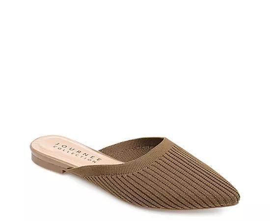 Journee Collection Aniee Womens Mules Brown Product Image