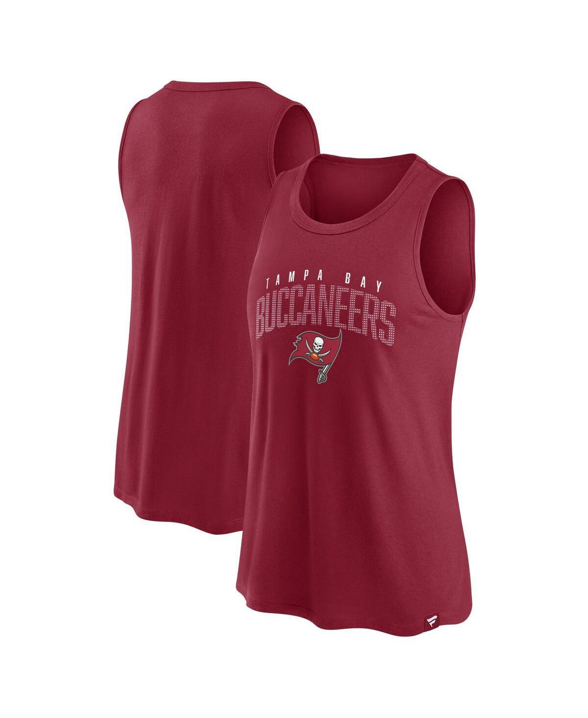 Womens Fanatics Red Tampa Bay Buccaneers Classic Rhine Tank Top Product Image