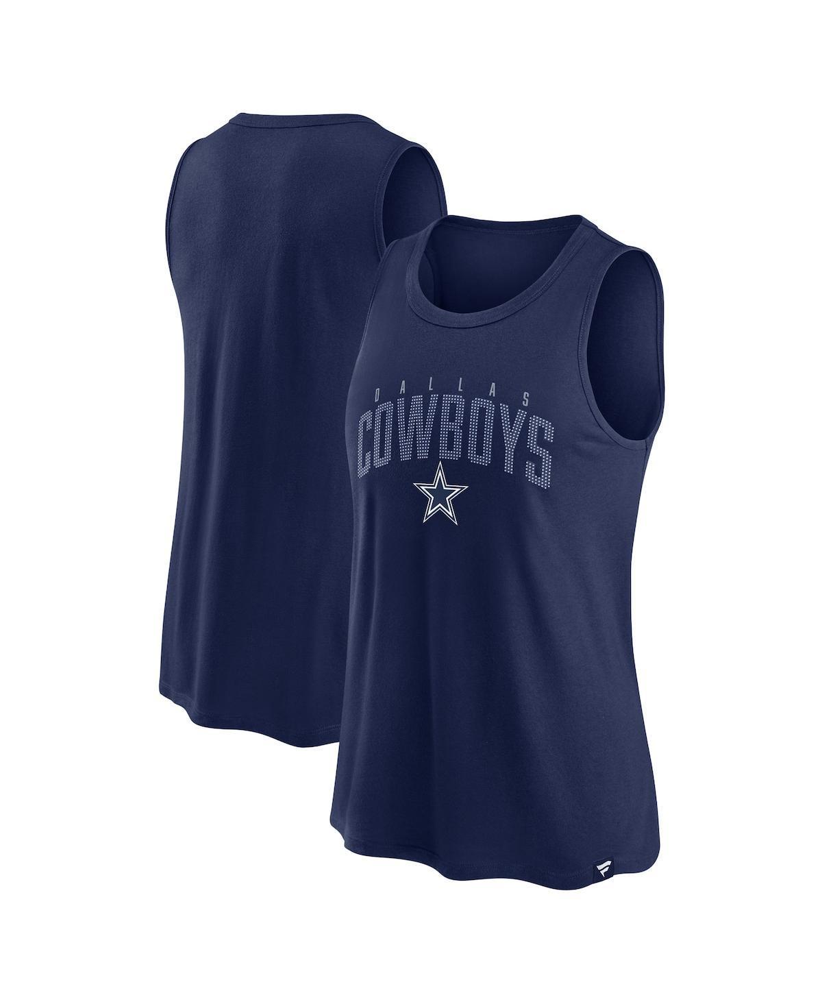 Womens Fanatics Branded Dallas Cowboys Classic Rhine Tank Top Blue Product Image