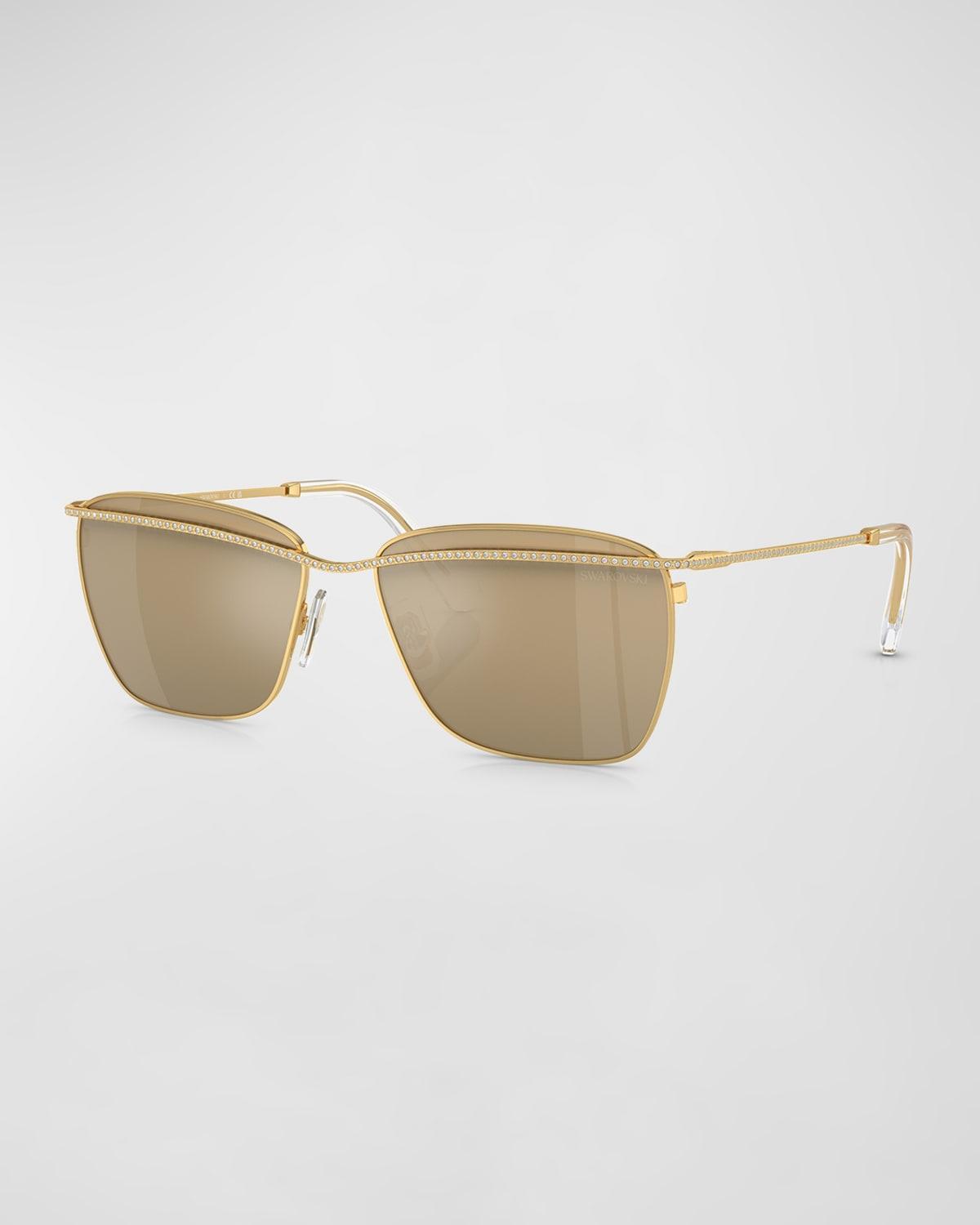 Swarovski Rectangular Sunglasses, 58mm Product Image