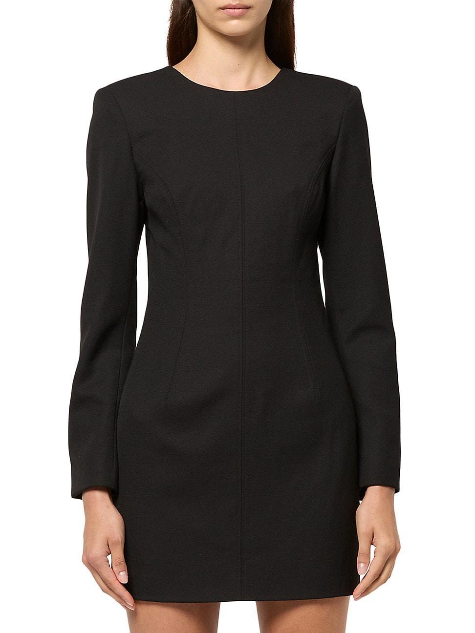 Womens Lara Merino Wool Backless Shift Dress Product Image