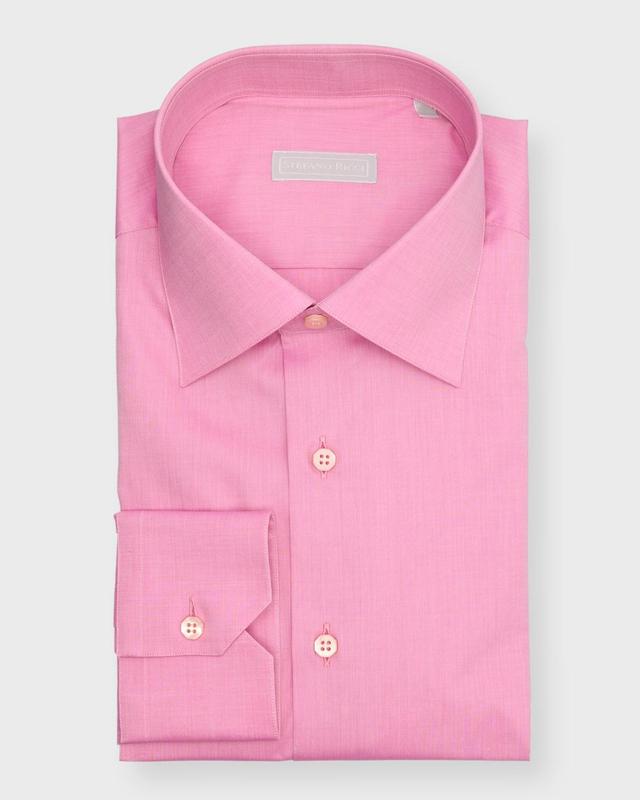 Mens Cotton Dress Shirt Product Image