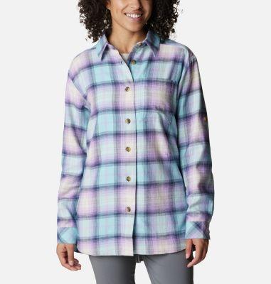 Columbia Women's Holly Hideaway Flannel Shirt- Product Image