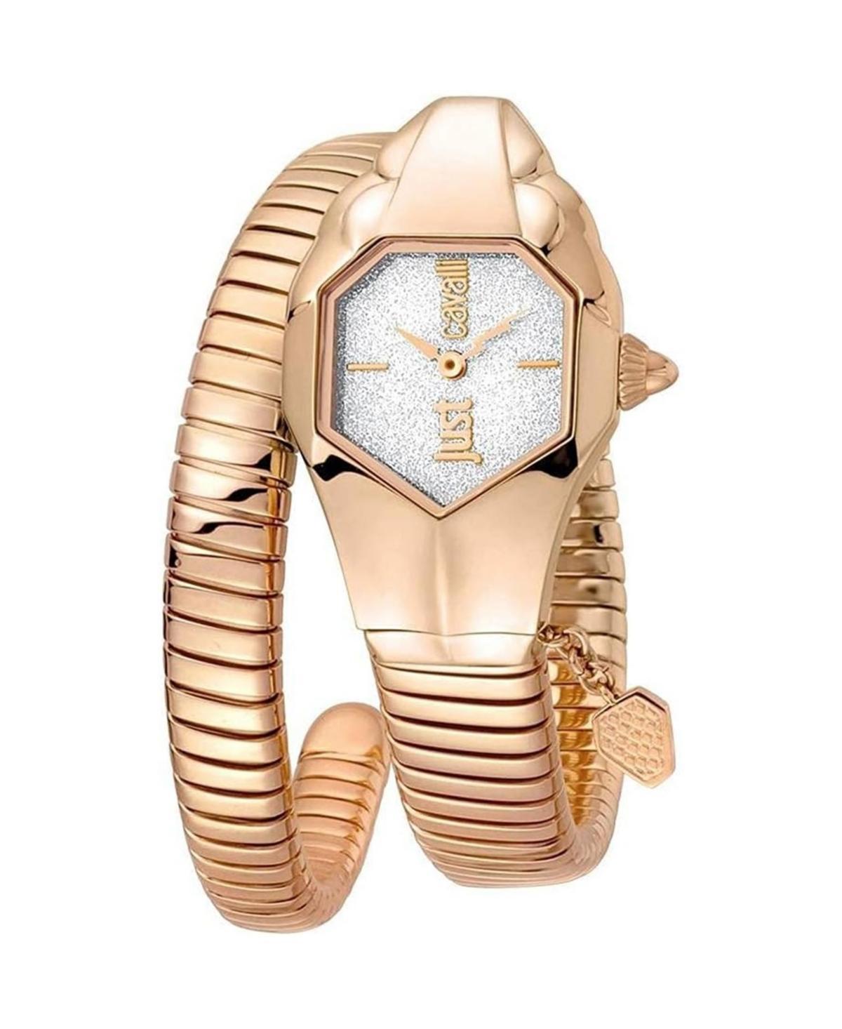 Just Cavalli Womens Septagon Silver Dial Watch - JC1L001M0155 Product Image