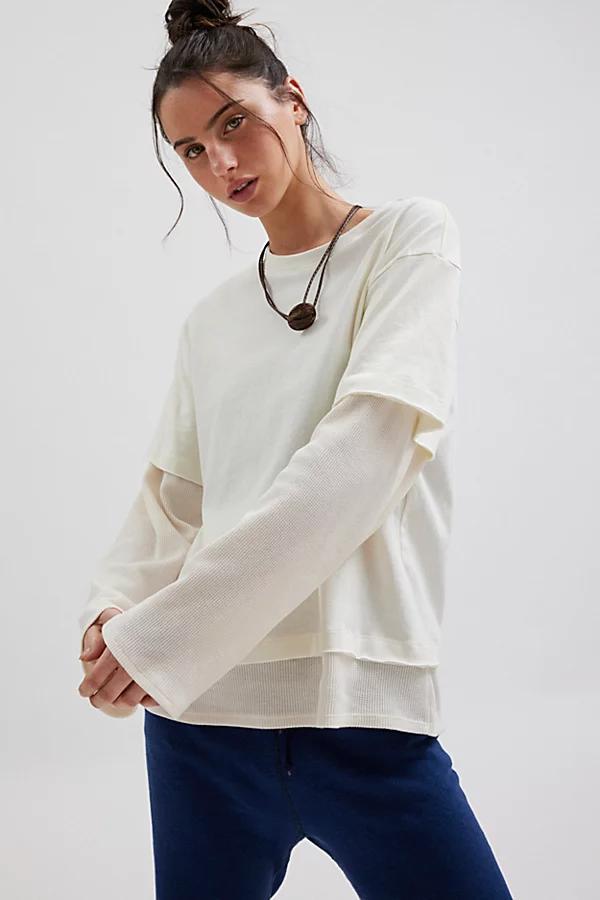 BDG Ollie Layered Twofer Tee Womens at Urban Outfitters Product Image